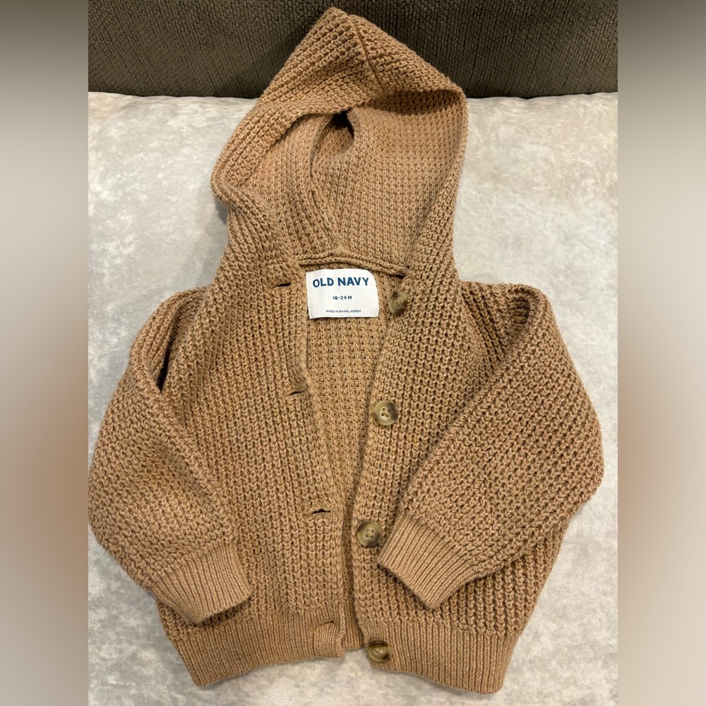 Old Navy 18-24M Cardigan with Hood
